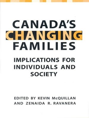 cover image of Canada's Changing Families